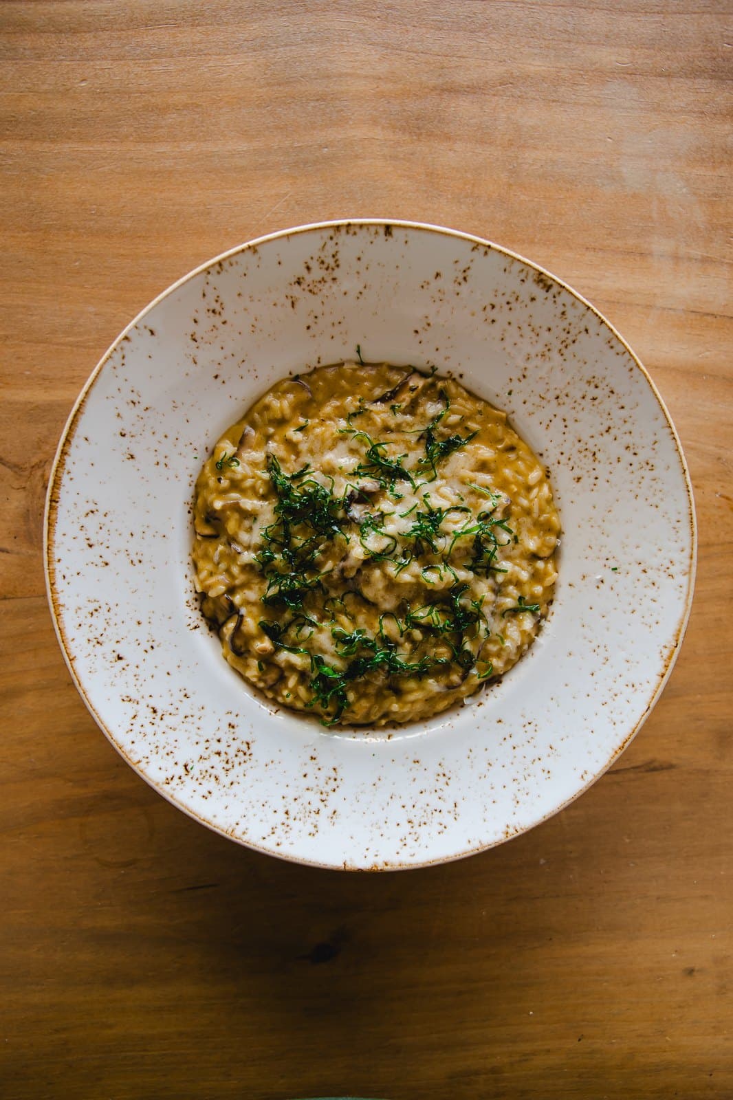 Risotto de cogumelos